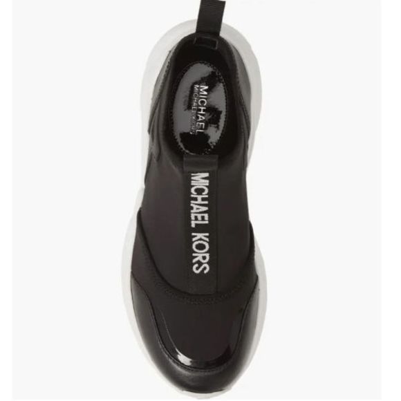 MICHAEL Michael Kors Women's Willow Slip-On Sneaker - Black 6.5M - Picture 2 of 6